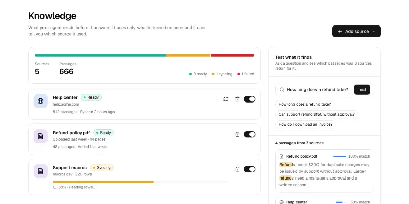 Agent 8: knowledge manager preview