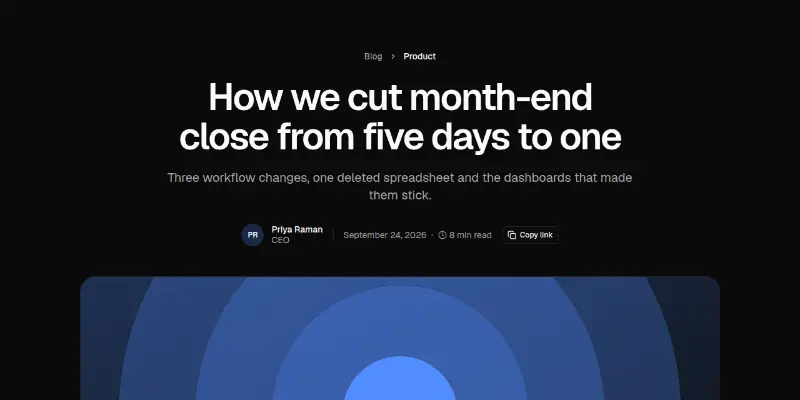 Blog Post 1: article with contents and progress preview