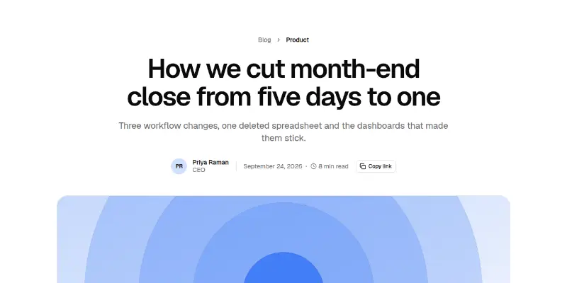 Blog Post 1: article with contents and progress preview