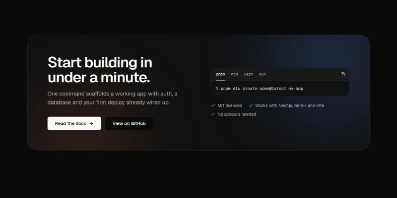 CTA 3: install command preview