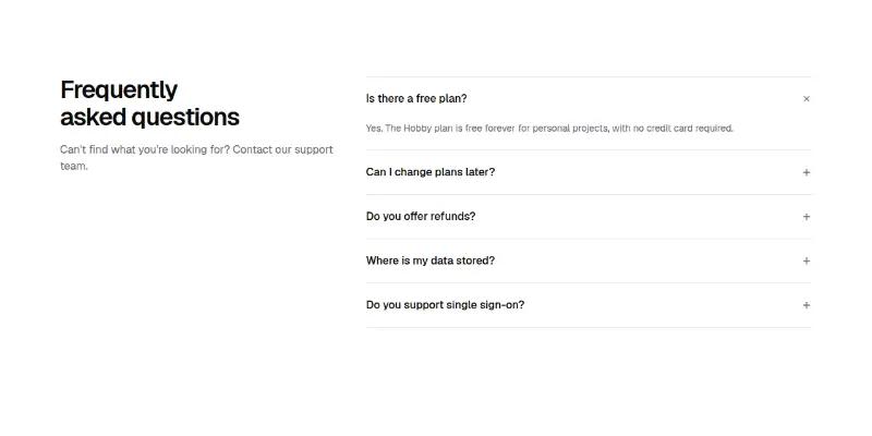 FAQ 1: accordion with heading preview