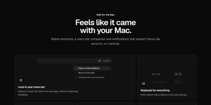 Features 4: Mac app bento preview
