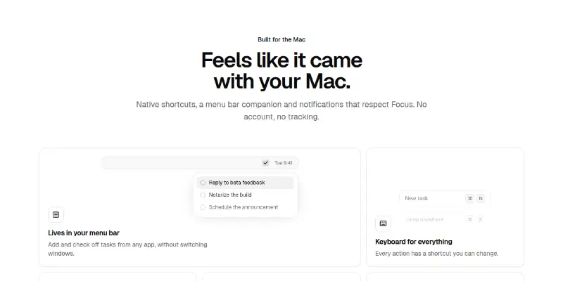 Features 4: Mac app bento preview