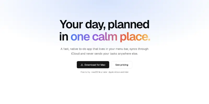 Hero 5: Mac app with opening laptop preview