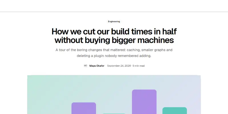 Blog Pro 2: article page with contents preview