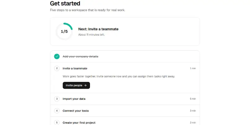 Dashboard Pro 15: activation checklist preview