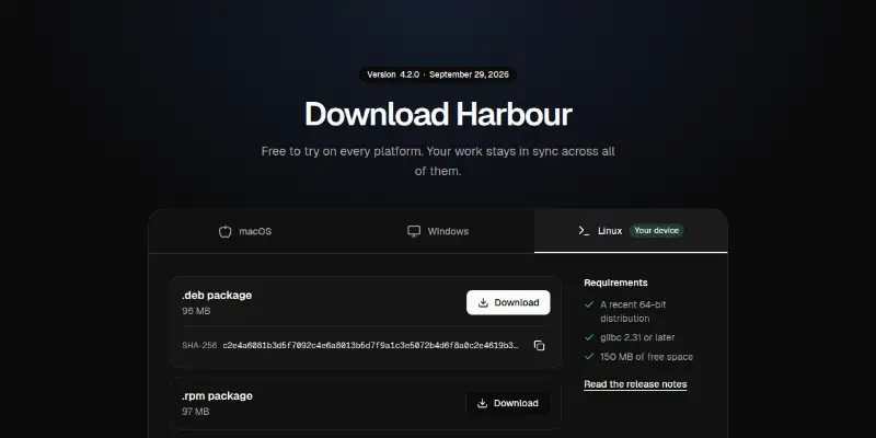 Download Pro 1: download with device detection preview