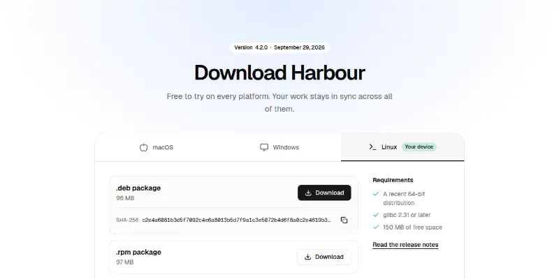 Download Pro 1: download with device detection preview