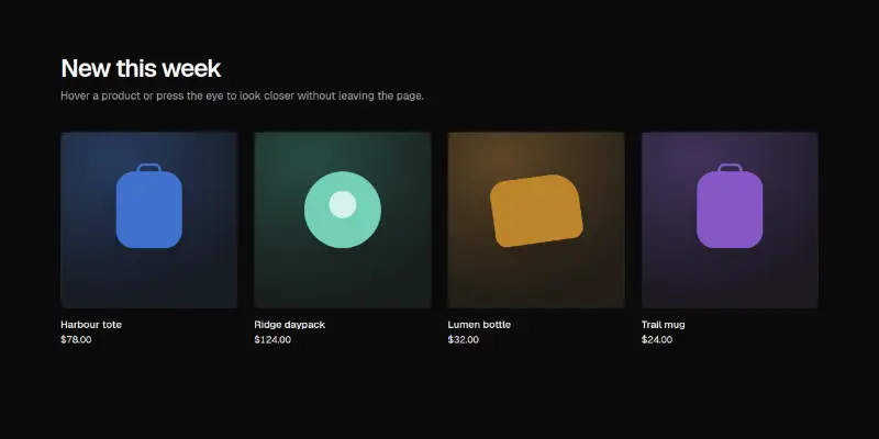 Ecommerce Pro 3: quick view dialog preview