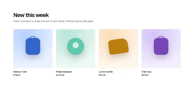 Ecommerce Pro 3: quick view dialog preview