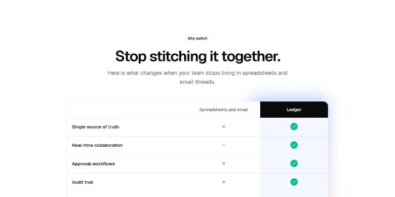 Features Pro 4: us versus them table preview