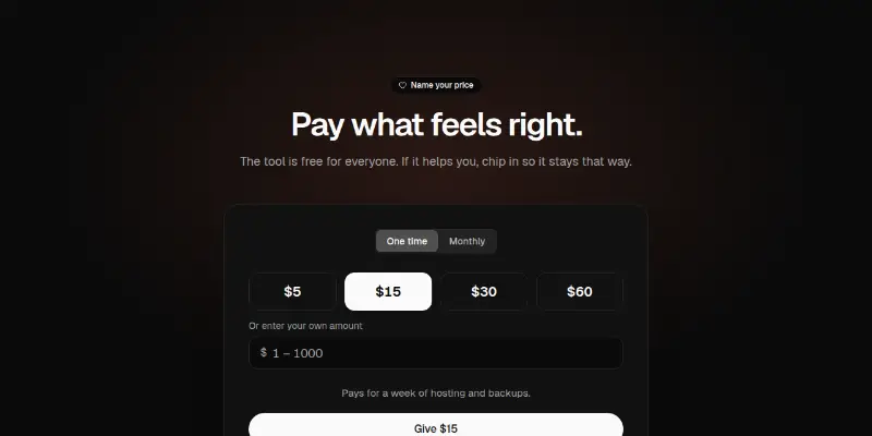 Pricing Pro 6: name your price preview