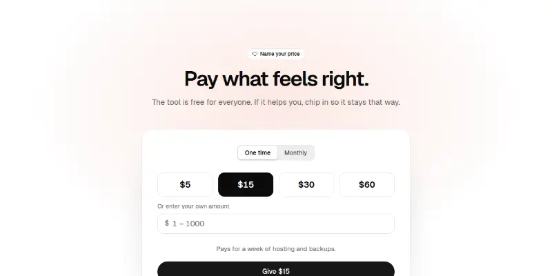 Pricing Pro 6: name your price preview