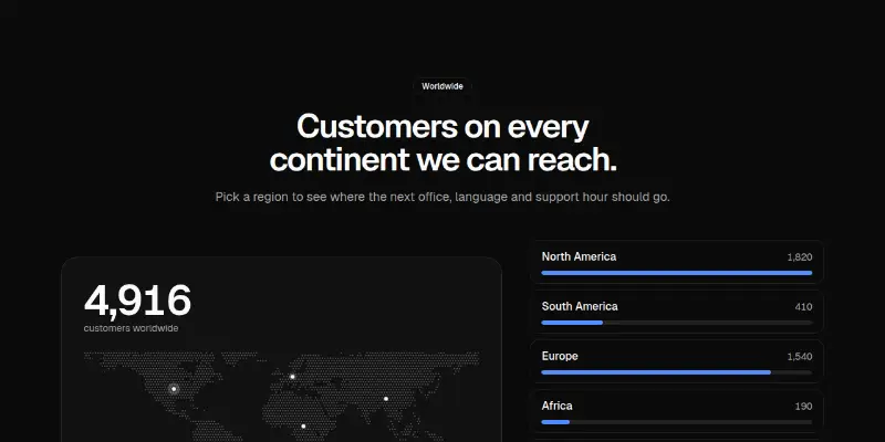 Stats Pro 4: customers around the world preview