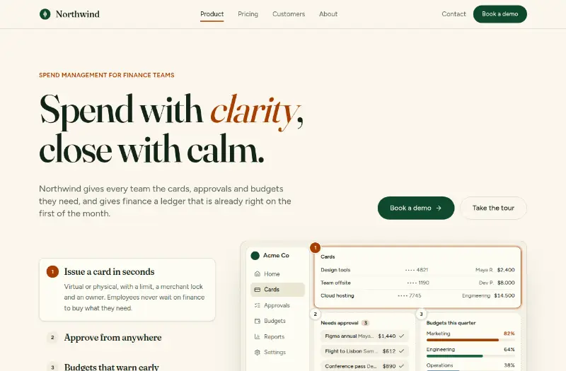Northwind: B2B SaaS preview
